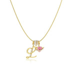💖Last Day 50% OFF✨3-Layering Initial A-Z Letter Pendant Necklaces🎀