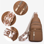 💖NEW ARRIVAL LIMITED TIME OFFER💖Women's Vintage Leather Chest Bag