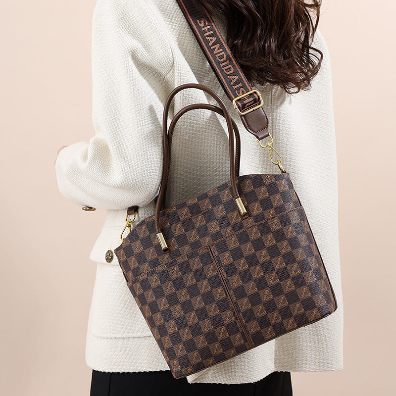 🌹Gift for Women🎁Versatile Printed Crossbody Tote Bag Set