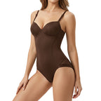 🏆Shapewear Bodysuit with Bra | Ruched Slimming Adjustable Waist✨