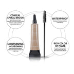 Last 12 Hours⚡Buy 1 Get 1 Free ⭐Long-lasting Waterproof Smudge-proof Liquid Eyebrow Gel/Tint(With Free Brush)