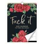 🏆Christmas Pre Sale 49% OFF - Here We F*cking Go Again: 2026 Swear Calendar for Tired-Ass Women
