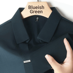 👑Fliwos Men’s Breathable Casual Lapel Wrinkle-free T-shirt