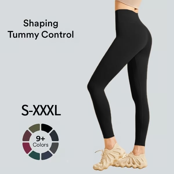✨Last Day Special Price!!😍High Waisted Tummy Control Shaping Training Leggings