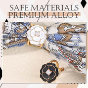 ✨ French Elegant Coat Scarf Buckle – Elegance at your fingertips!