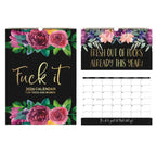 🏆Christmas Pre Sale 49% OFF - Here We F*cking Go Again: 2026 Swear Calendar for Tired-Ass Women