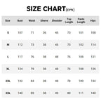 Men's Cotton Linen 2-Piece Set - Casual Top & Pants