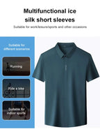 🔥Fliwos® Men's Ice Silk Quick-drying Business Shirt