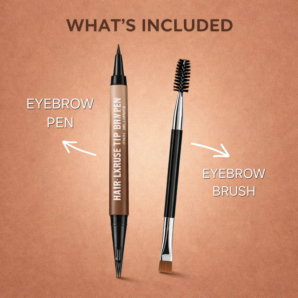 🔥50% OFF-Buy 1 Get 1 Free 💥Waterproof & Smudge-Proof Brow Pen👁️‍🗨️