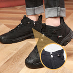 Limited-time 50% off⚡Men's Faux Wool Lining Leather Sneaker