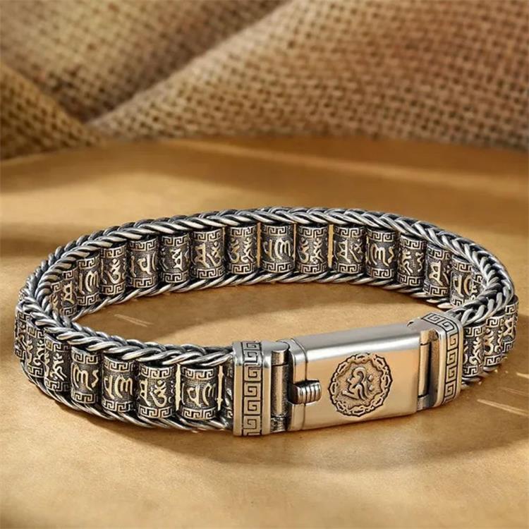 🔥Six Character Truth-Prayer Wheel Bracelet