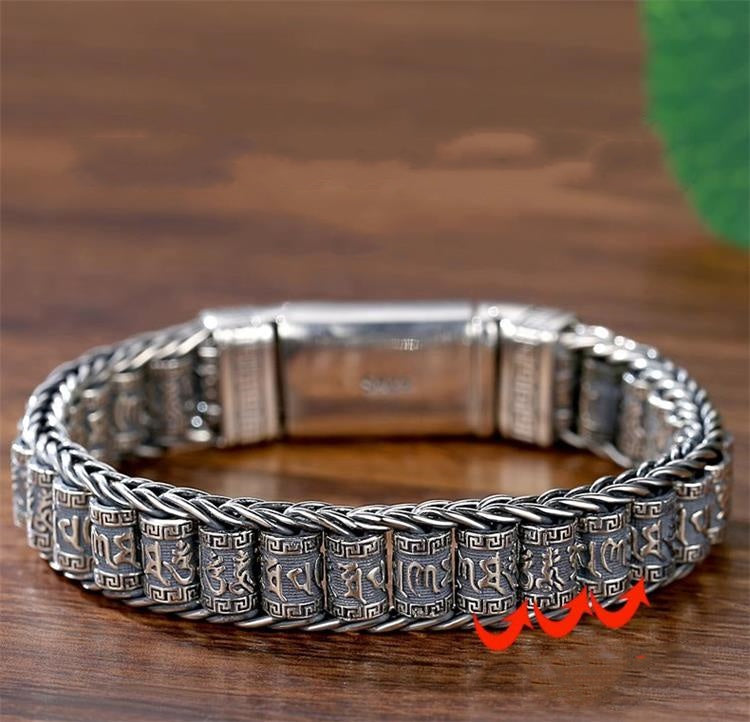 🔥Six Character Truth-Prayer Wheel Bracelet