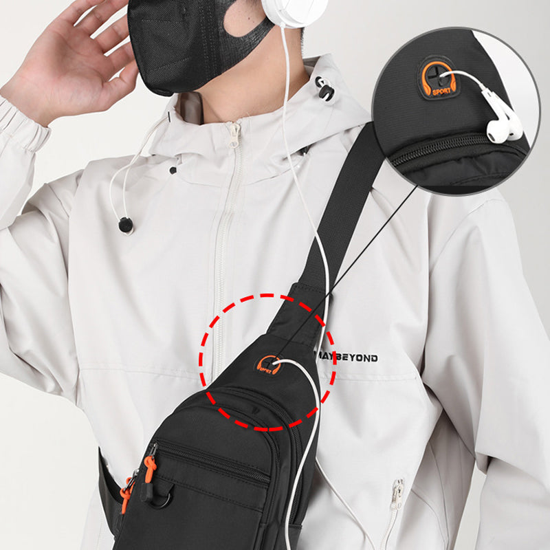 Men's Waterproof Nylon Crossbody Bag  -BUY 3 GET 1 FREE!🛍️