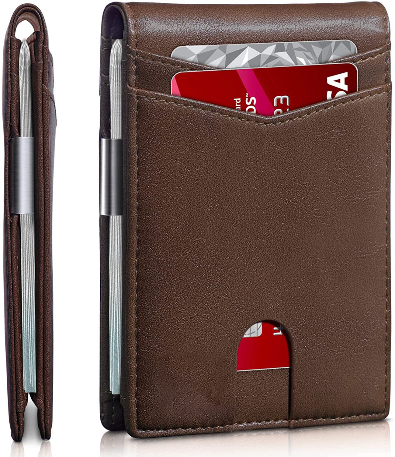 🔥55% OFF TODAY🔥Elegant Anti-Theft Leather Wallet for Business Men