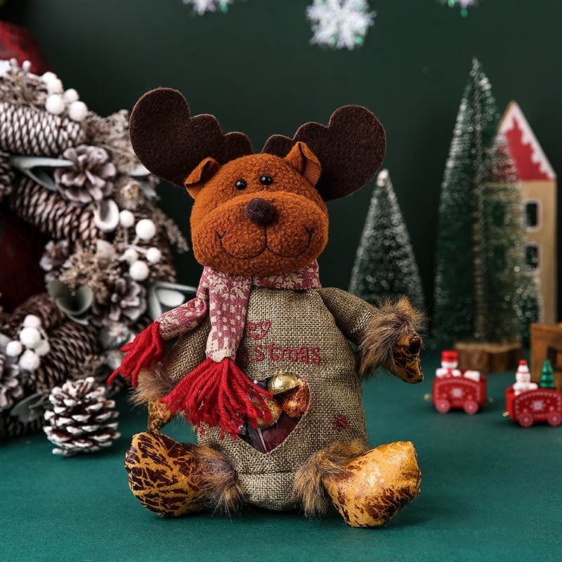 🎁Christmas Surprise Price: 50% OFF!!🎄Christmas Plush Toy Gift Bag