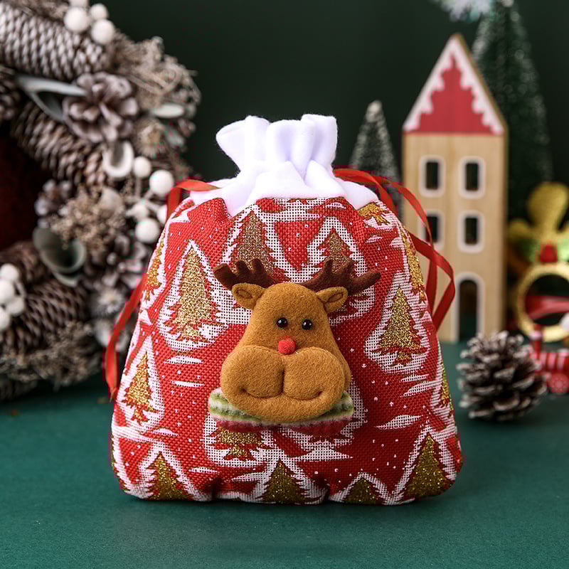 🎁Christmas Surprise Price: 50% OFF!!🎄Christmas Plush Toy Gift Bag