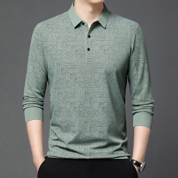 Men’s Half Button Lightweight Polo shirt