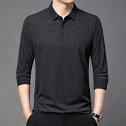 Men’s Half Button Lightweight Polo shirt