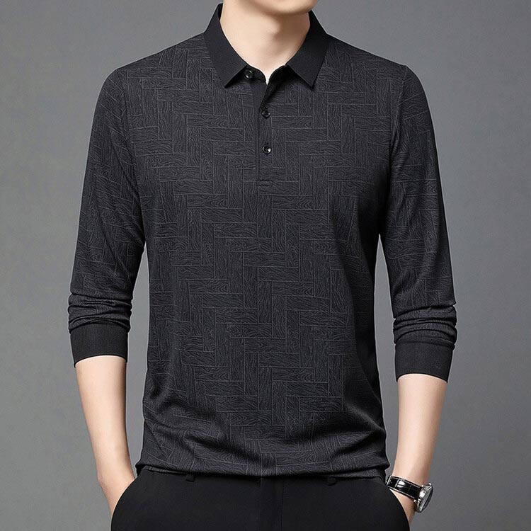 Men’s Half Button Lightweight Polo shirt