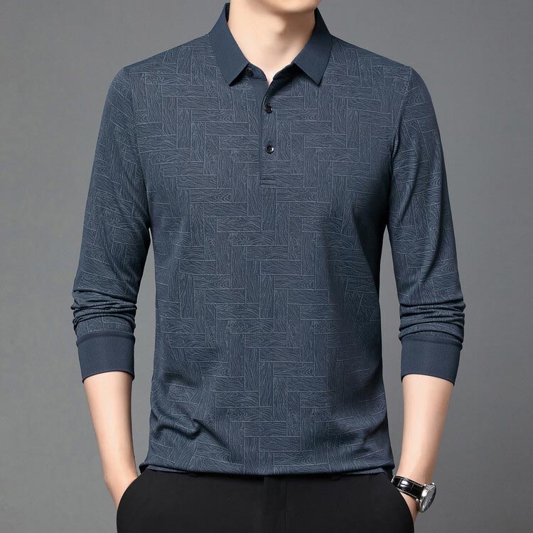 Men’s Half Button Lightweight Polo shirt