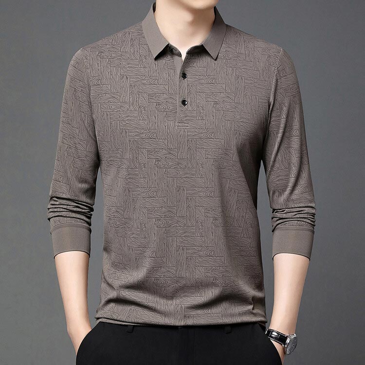 Men’s Half Button Lightweight Polo shirt