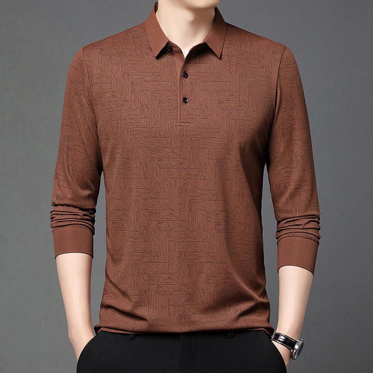 Men’s Half Button Lightweight Polo shirt