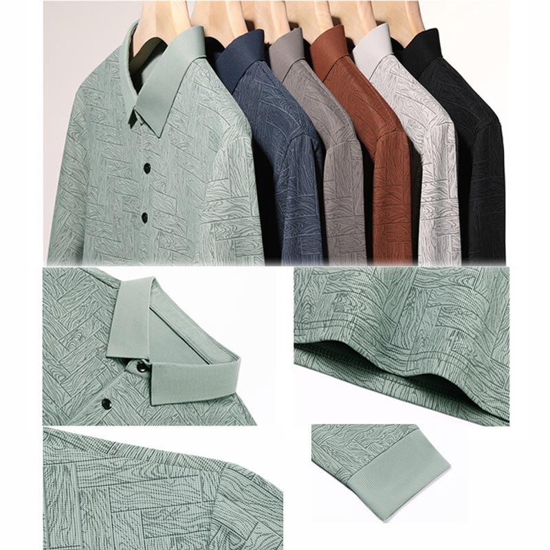 Men’s Half Button Lightweight Polo shirt