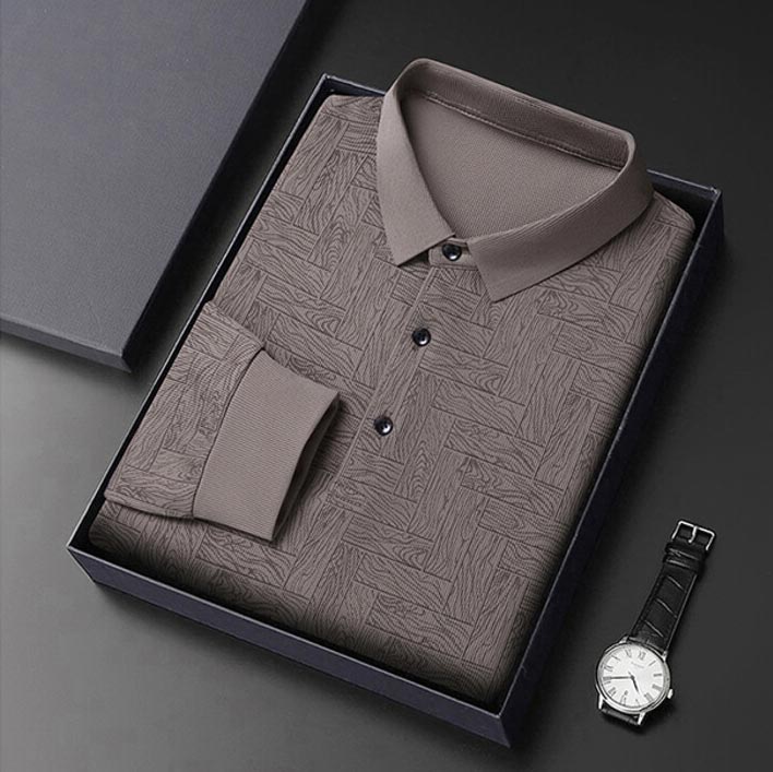 Men’s Half Button Lightweight Polo shirt