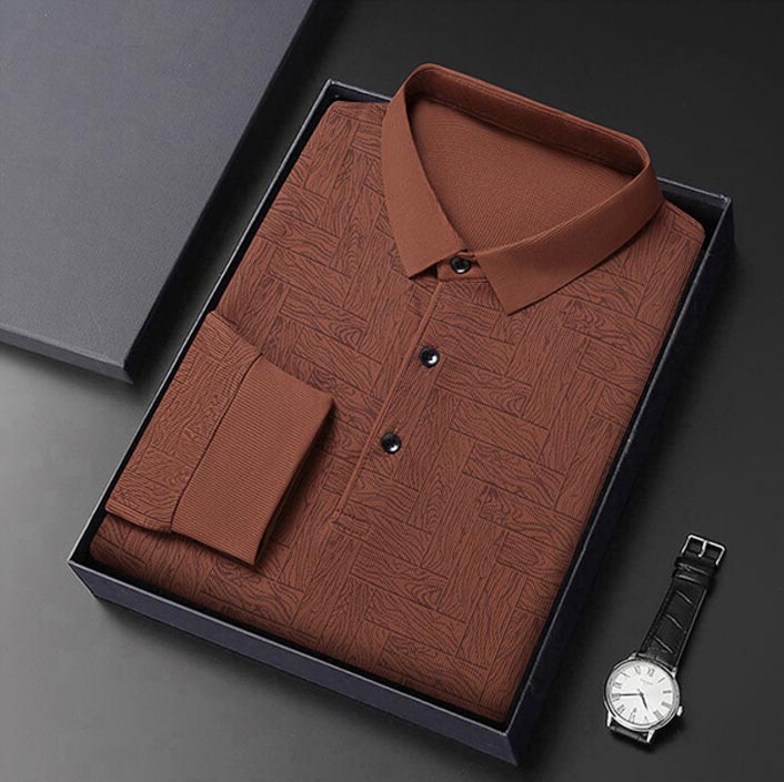 Men’s Half Button Lightweight Polo shirt