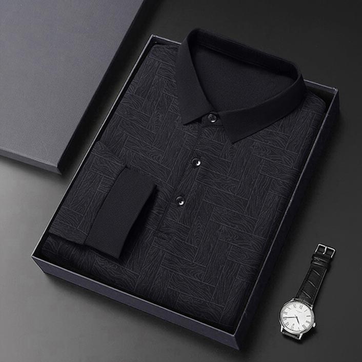 Men’s Half Button Lightweight Polo shirt