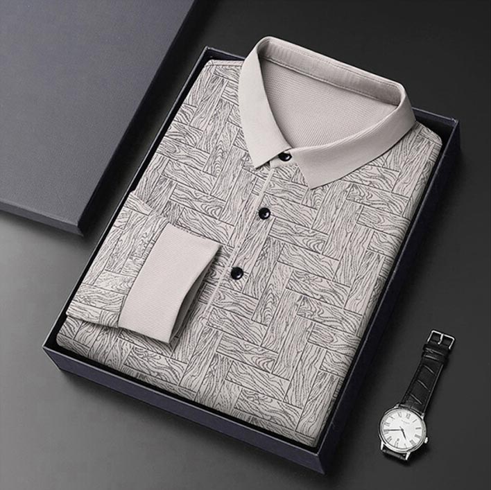 Men’s Half Button Lightweight Polo shirt