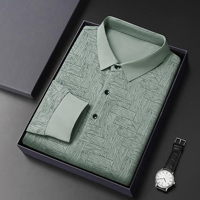 Men’s Half Button Lightweight Polo shirt