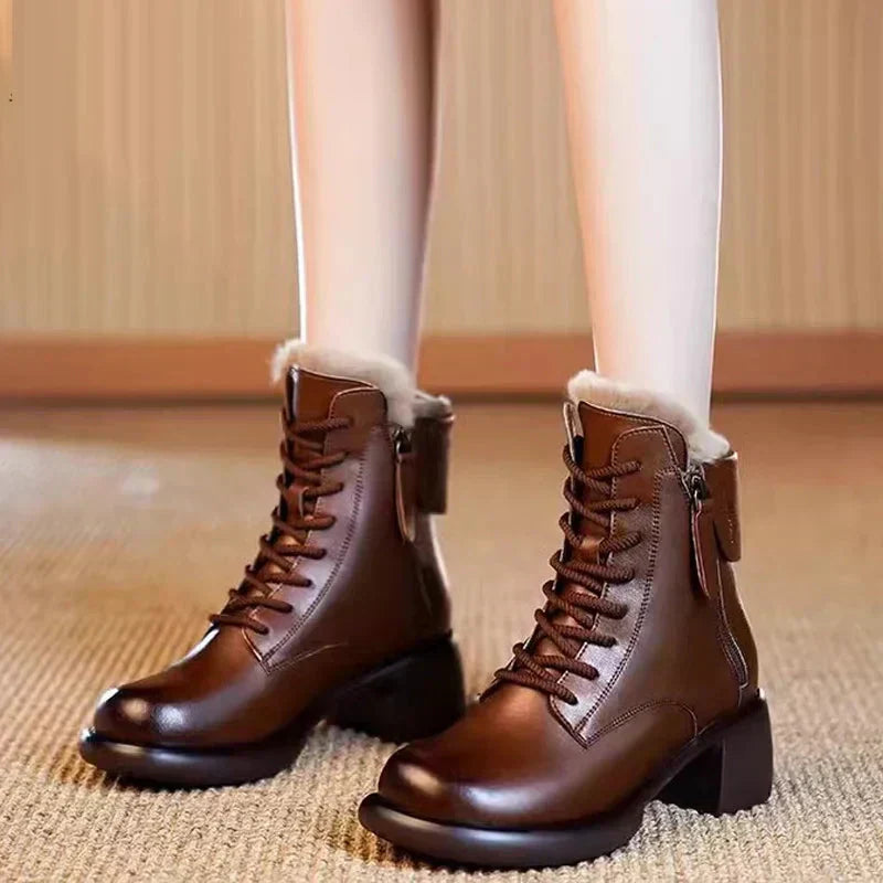 🥾 52% OFF NOW!🙋‍♀️Great Gift-retro British Style Boots💕