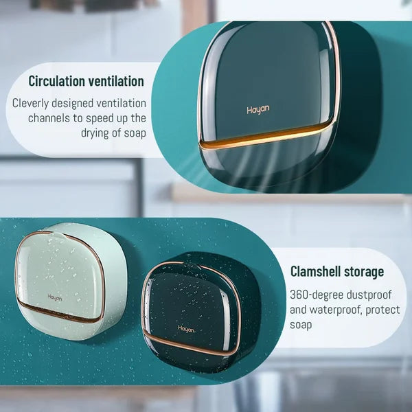 🎅Waterproof Soap Dish With Drainage Box