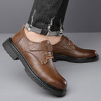 Men's Breathable Vintage Soft-Sole Leather Shoes