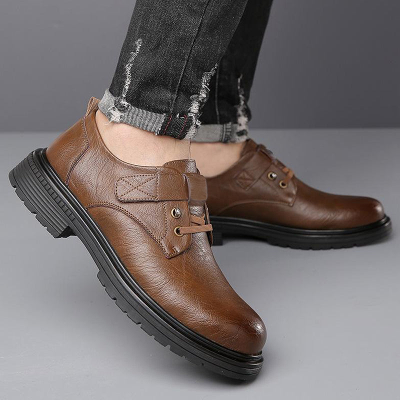 Men's Breathable Vintage Soft-Sole Leather Shoes
