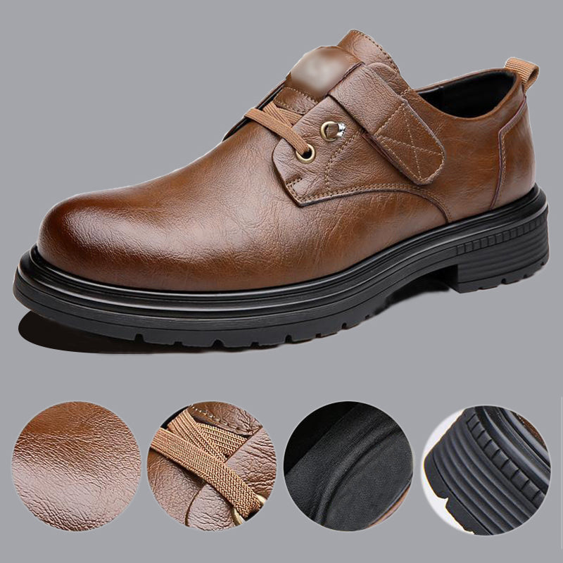 Men's Breathable Vintage Soft-Sole Leather Shoes