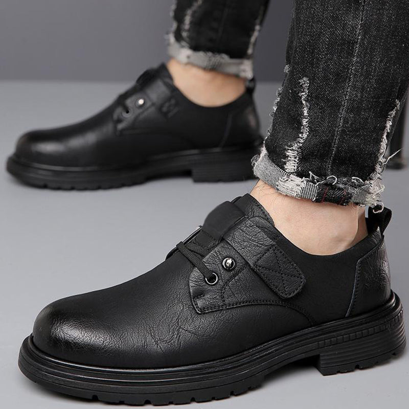 Men's Breathable Vintage Soft-Sole Leather Shoes