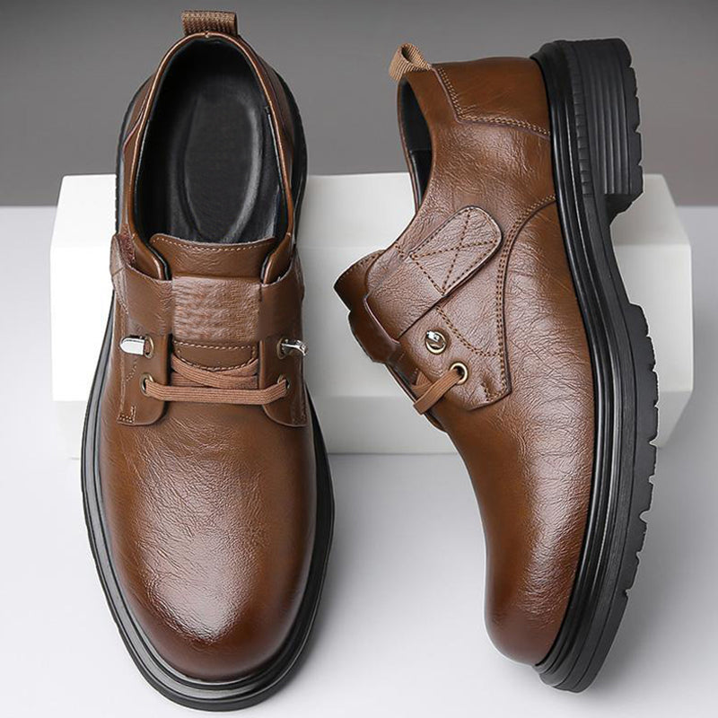 Men's Breathable Vintage Soft-Sole Leather Shoes