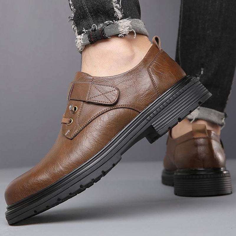 Men's Breathable Vintage Soft-Sole Leather Shoes