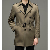 ✈️Free shipping✈️ Men's Double Breasted Trench Coat🧥