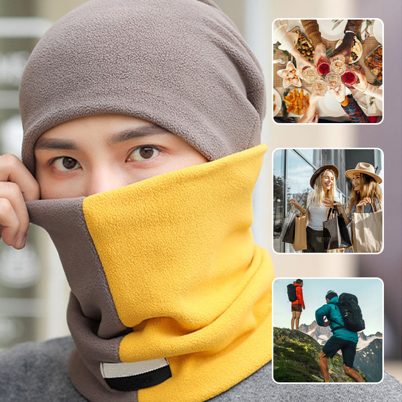 🔥Reversible Thermal Lining Winter Hat & Neck Warmer