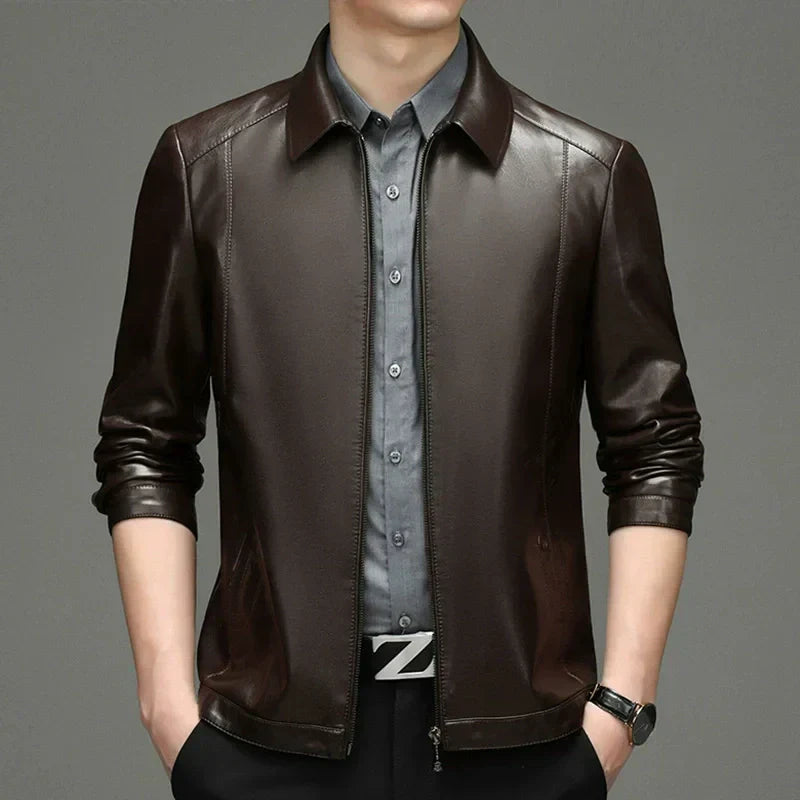 🔥2025 HOT SALE🔥 Men's Casual PU Leather Jacket