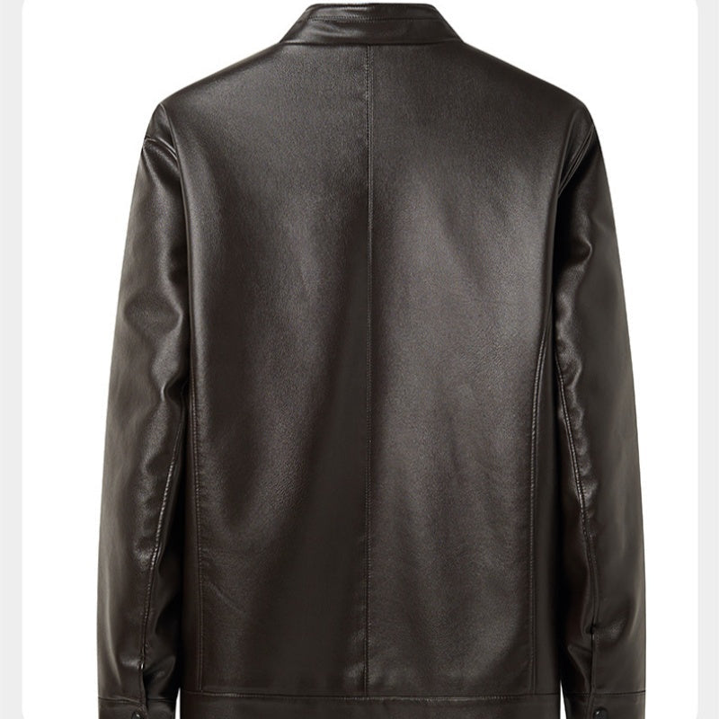 🔥2025 HOT SALE🔥 Men's Casual PU Leather Jacket