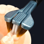 Three-Sided Toothbrush with Soft Bristles for Superior Clean