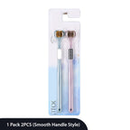 Three-Sided Toothbrush with Soft Bristles for Superior Clean