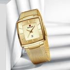 🔥Christmas Limited-Time Sale🔥Men’s Ultra-thin Square Mesh Belt Quartz Watch