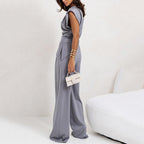 🌟 Elegant solid color two-piece set|Buy more and save more, unlock a high-end 👗 atmosphere