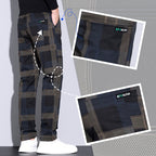 🌟Fliwos® Men's Multi-Pocket Plaid Casual Pants