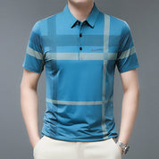 🌟Fliwos® Men's Striped Non-Iron Shirt Short Sleeve
